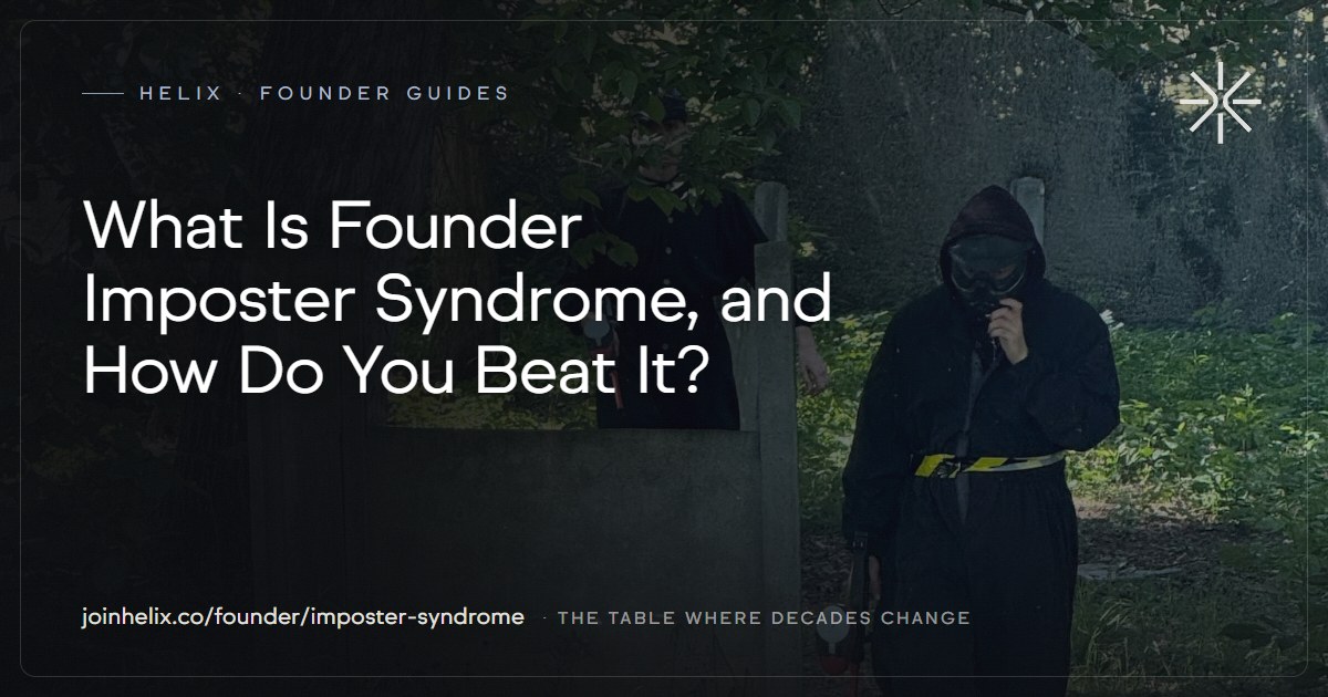 What Is Founder Imposter Syndrome, and How Do You Beat It?